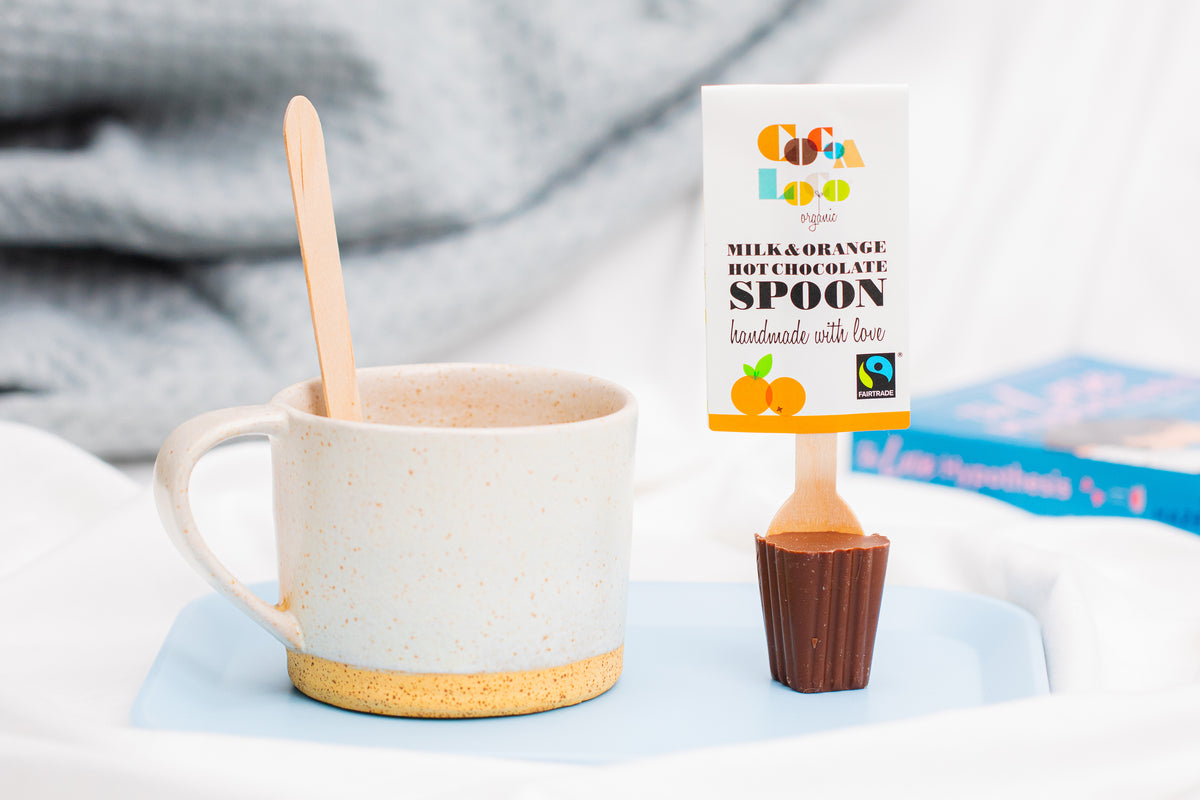 Milk Frother Orange Hot Chocolate - Romina's Little Corner