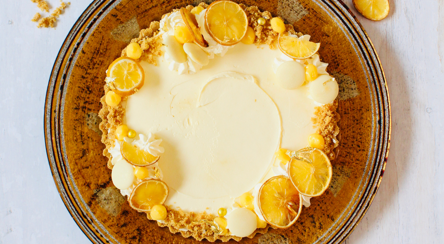 White Chocolate & Lemon Cheesecake