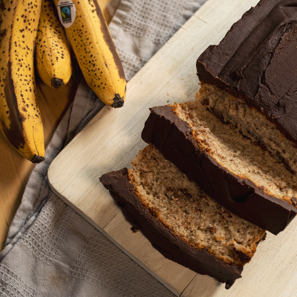 Vegan Chocolate Banana Bread