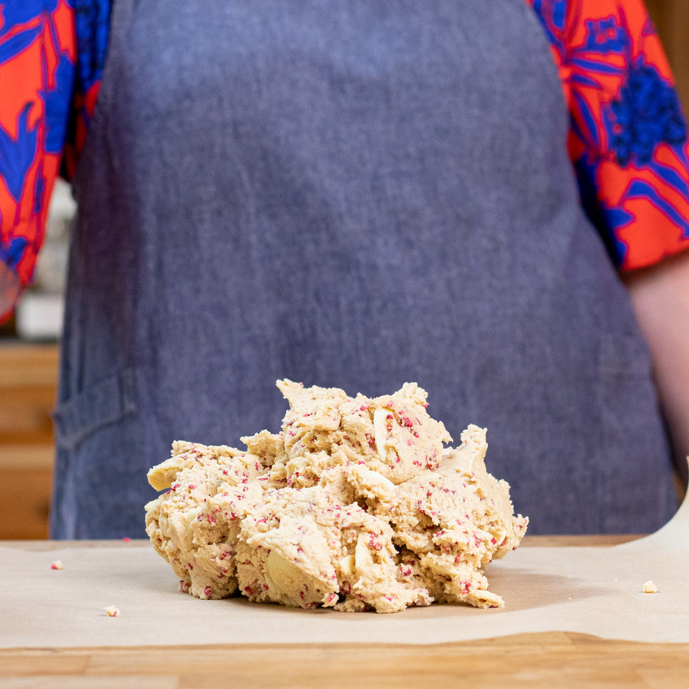 White Chocolate and Raspberry Cookies