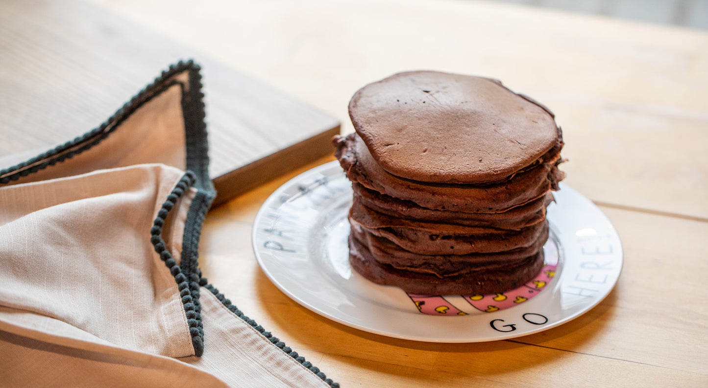 Cocoa Loco Chocolate Pancakes