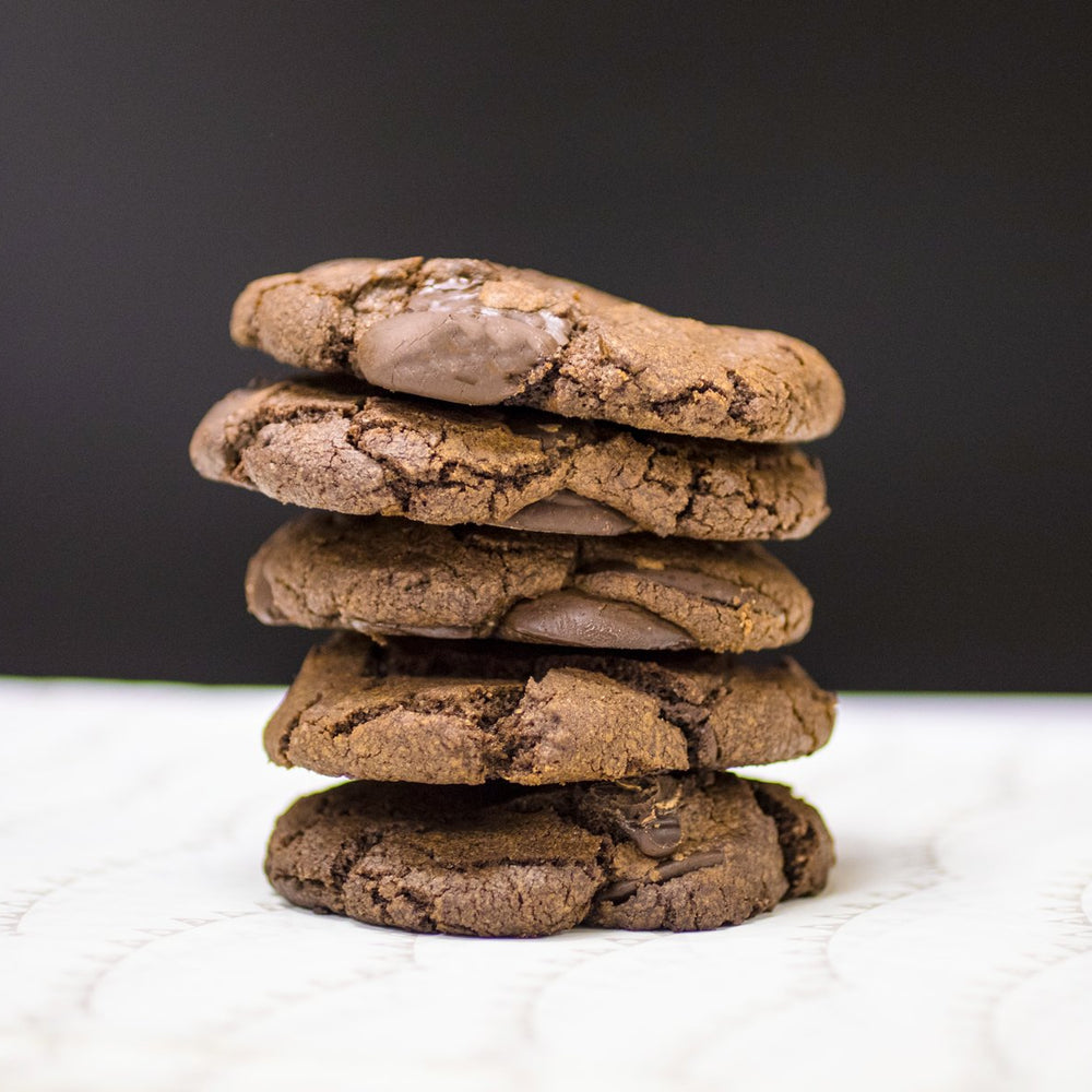 Dark Chocolate Vegan Cookies