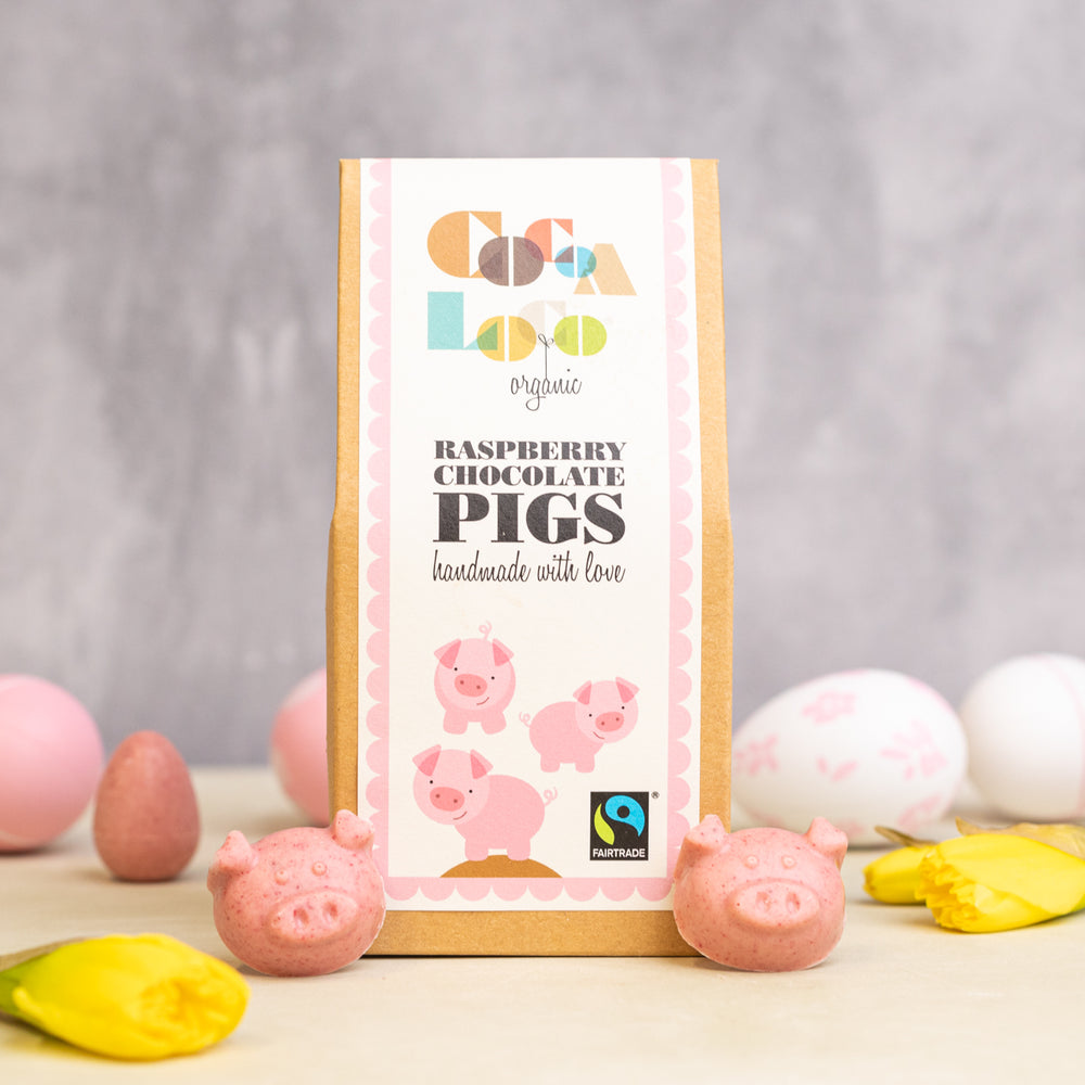 
                  
                    White Chocolate & Raspberry Pigs
                  
                