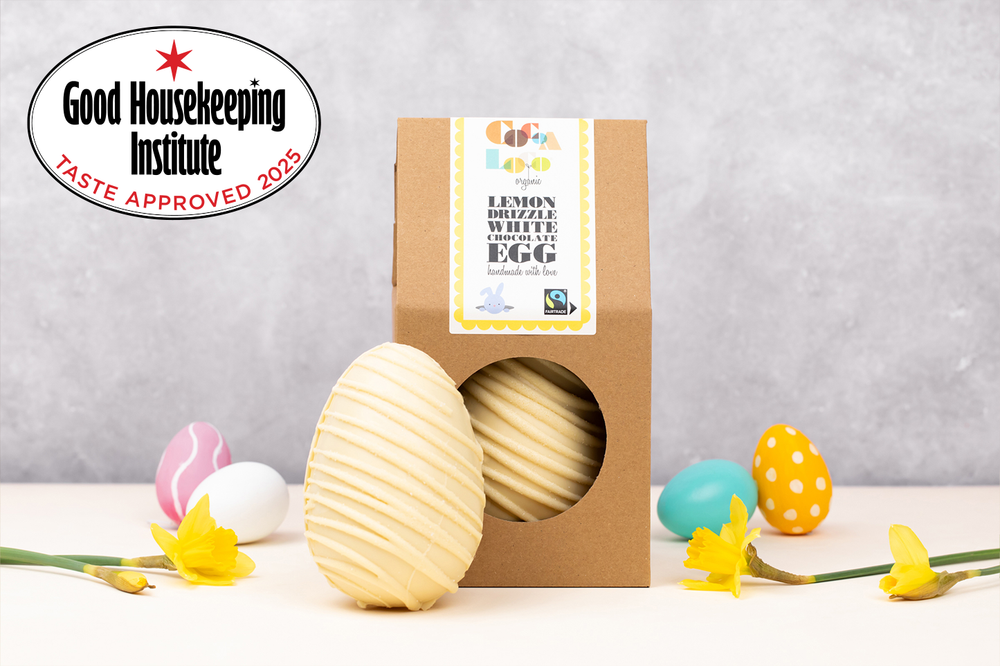 Lemon Drizzle White Chocolate Easter Egg