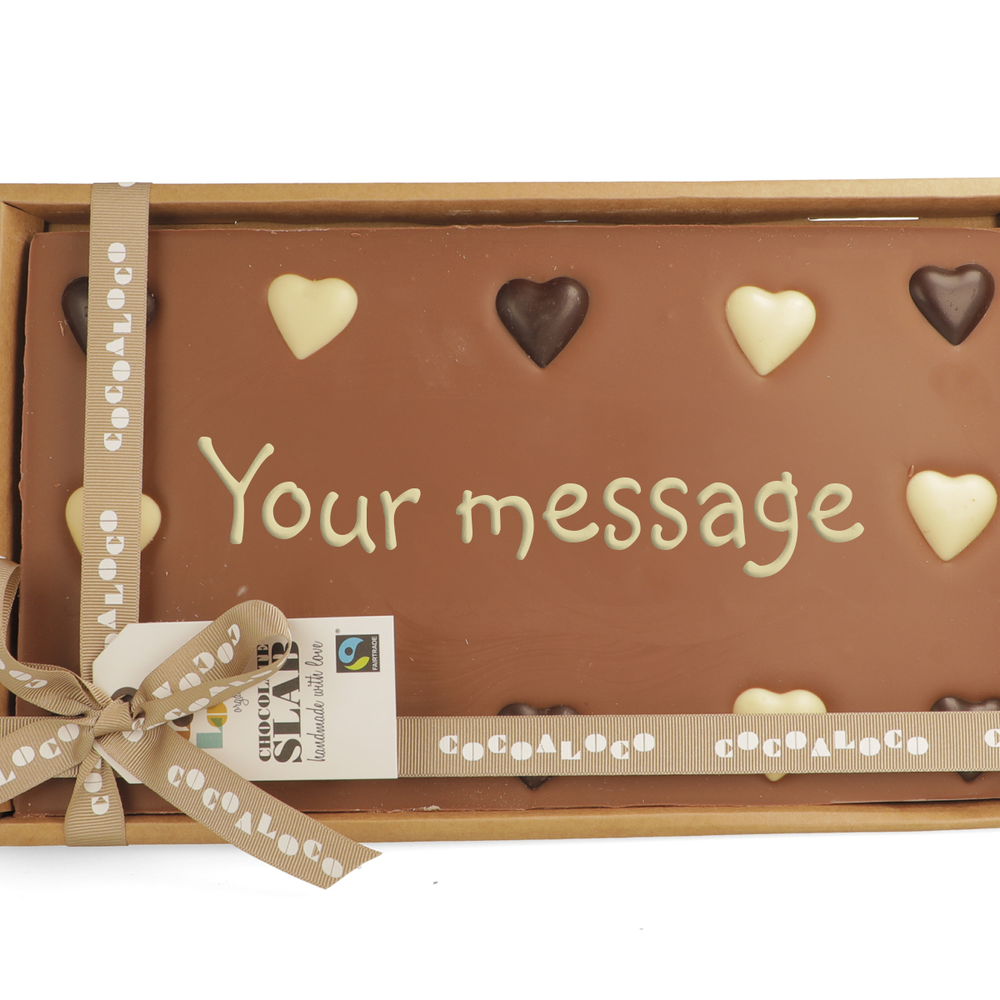 
                  
                    Personalised Chocolate Message Slab
                  
                