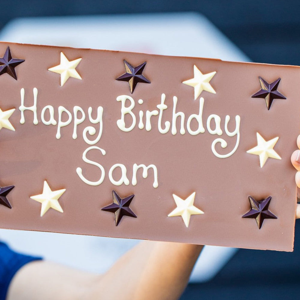 
                  
                    Personalised Chocolate Message Slab
                  
                