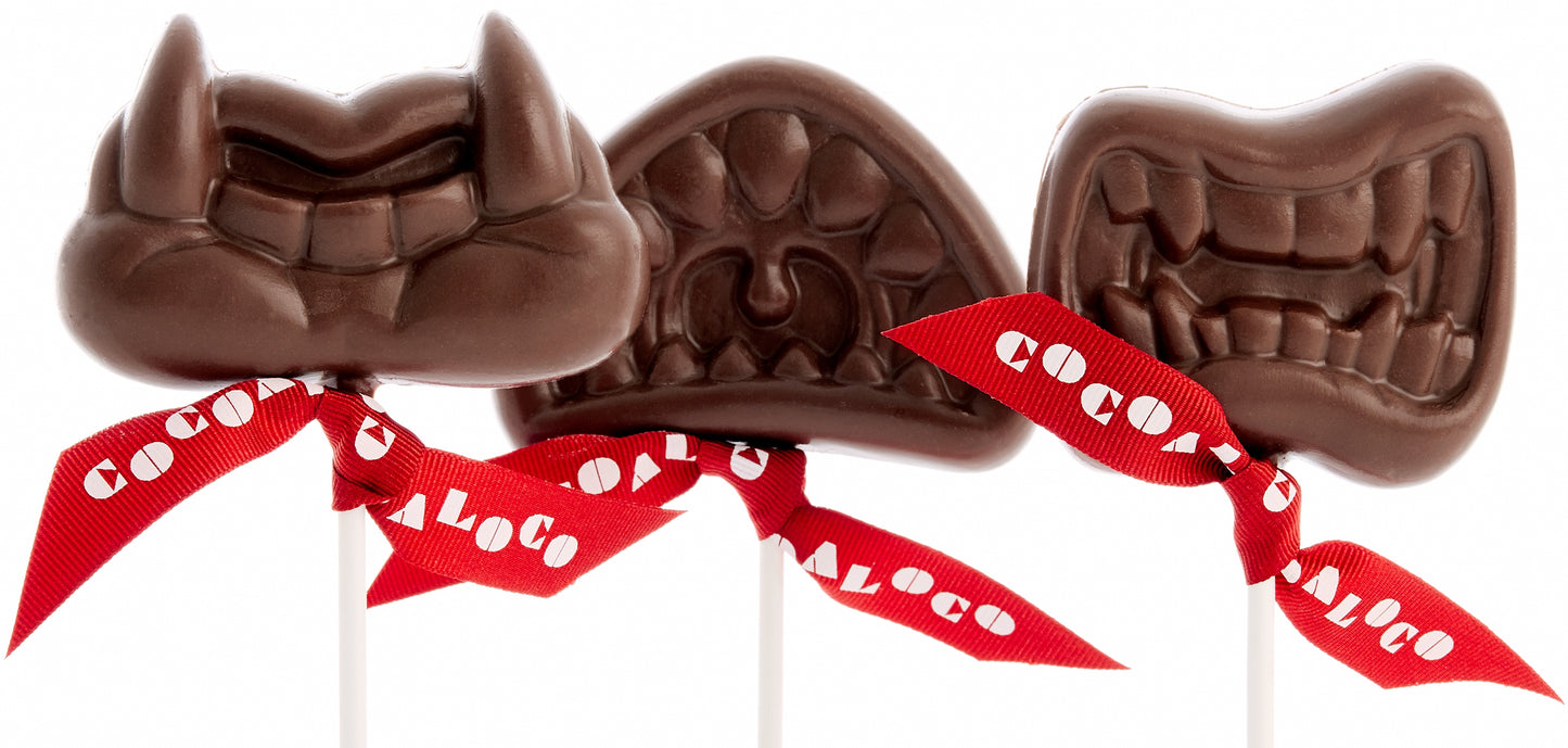 Milk Chocolate Mouth Lolly