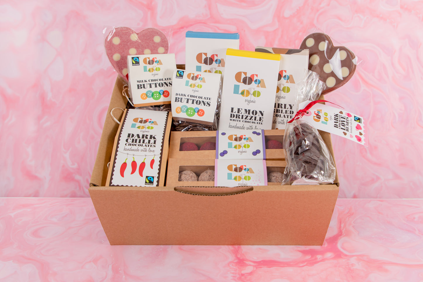 Chocolate Gift Boxes, Milk & Dark Chocolate Gifts