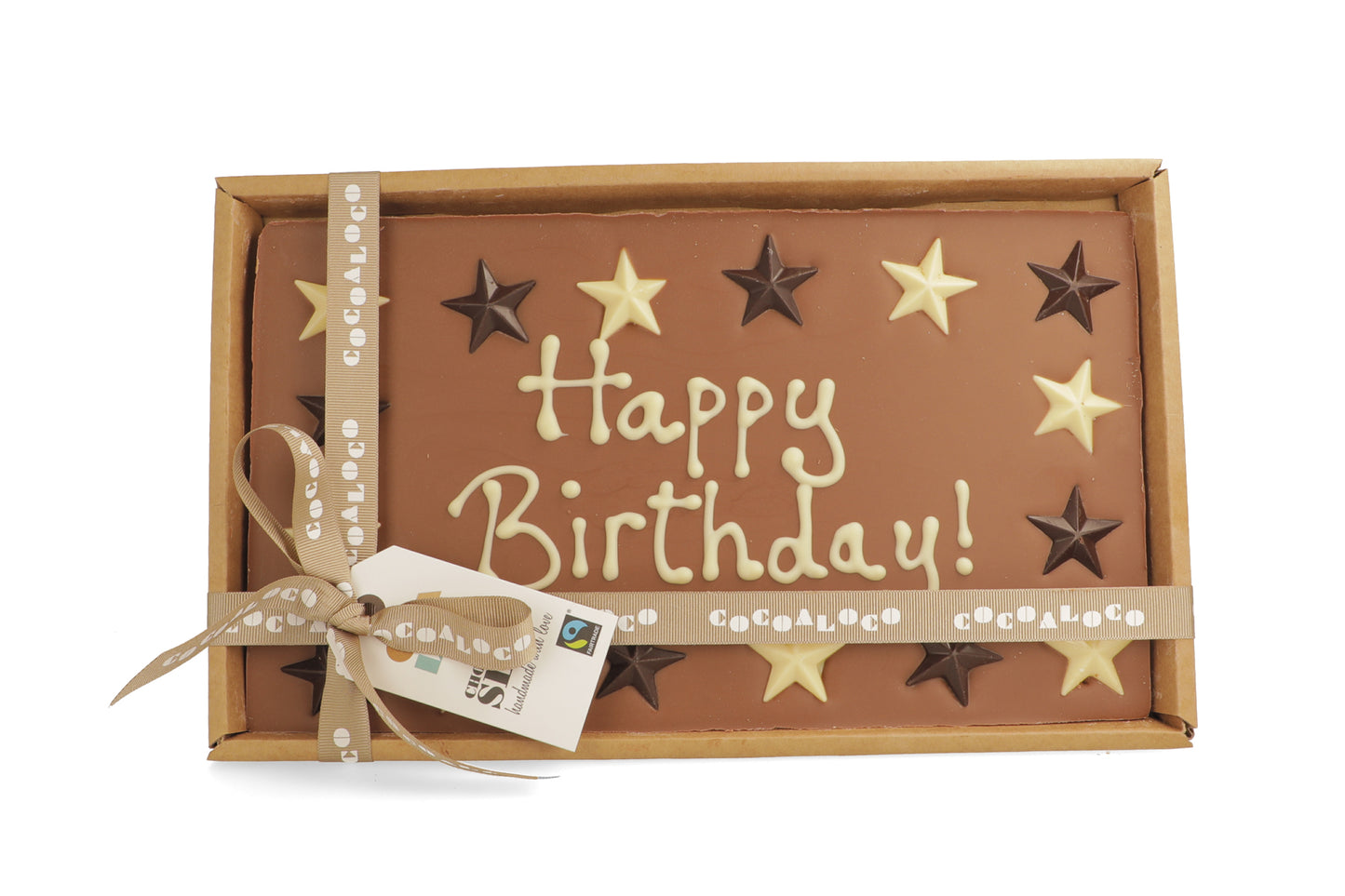 Happy Birthday!' 500g Message Slab