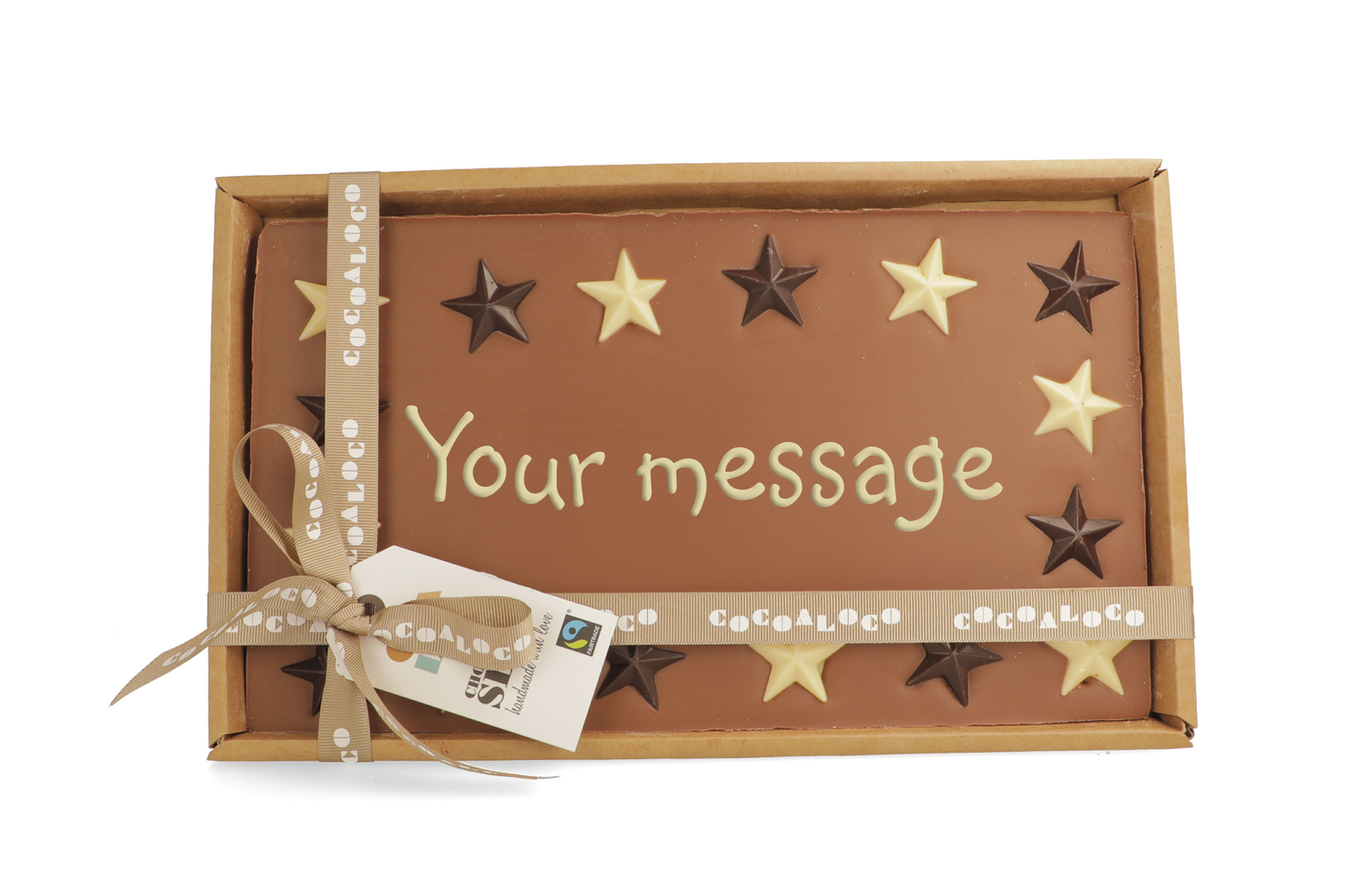 Personalised Chocolate Message Slab